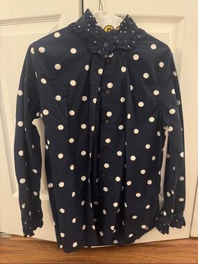 J Crew Button-Up Blouse